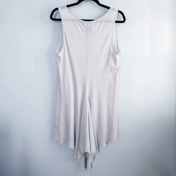 Peachoo + Krejberg sleeveless seamed tunic dress with raw hems - Picture 7 of 11